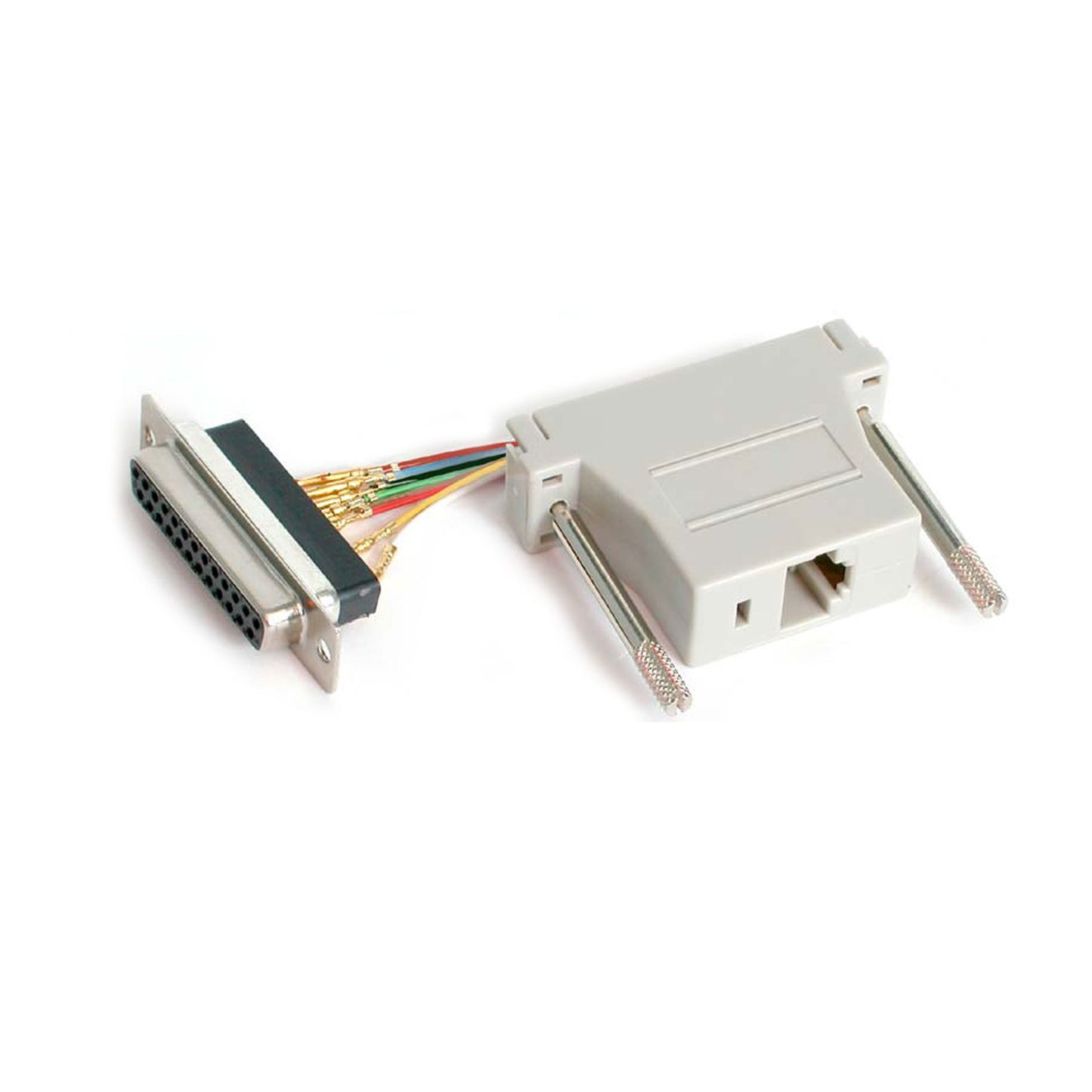 DB25-F-DSUB-RJ45/RJ12ADAPTOR-GR