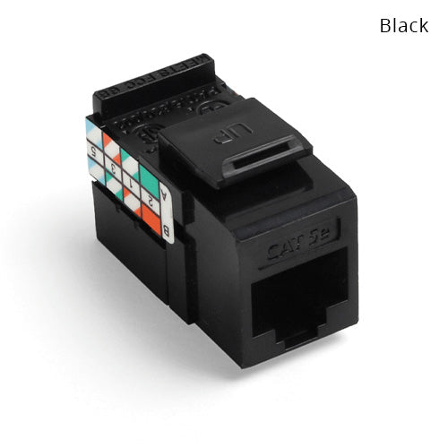 CAT5E-KEYSTONE-BLK